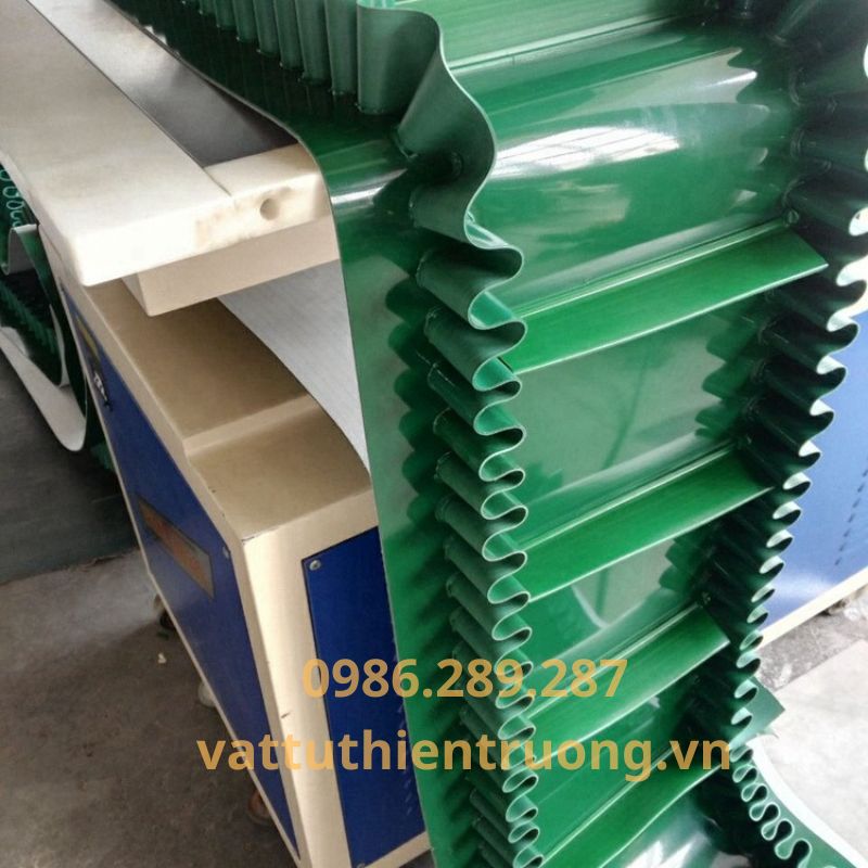 Băng Tải PVC Dán Gân